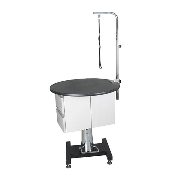 Hydraulische heftafel met kast